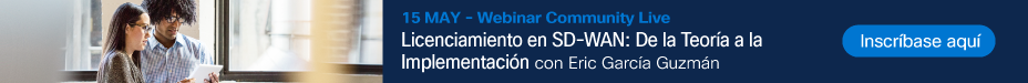  Anuncio del evento Community Live 