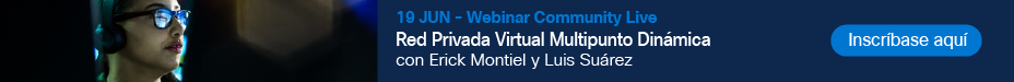  Anuncio del evento Community Live 