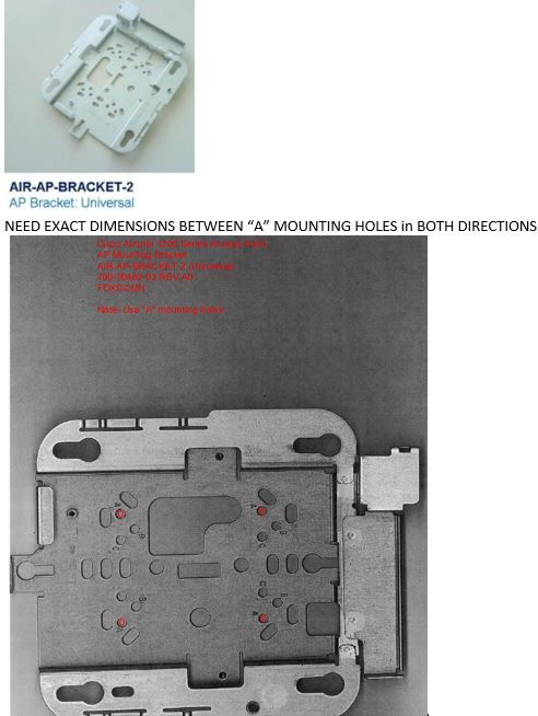 Need mounting hole dimensions