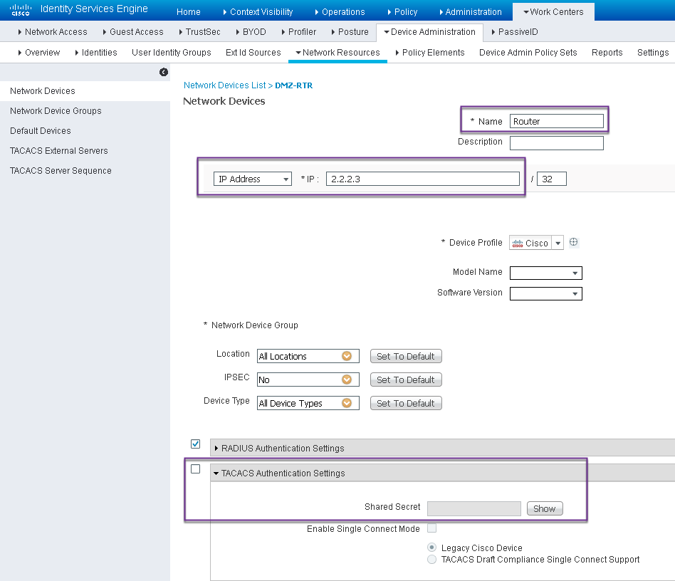 Protecting Access To Network Devices With ISE TACACS+ And DUO MFA ...