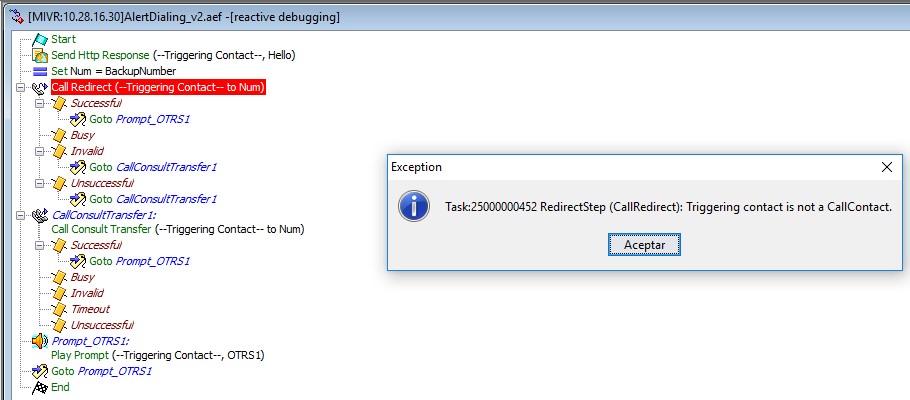 HTTP trigger application with external PSTN call (Alert Dialing ...