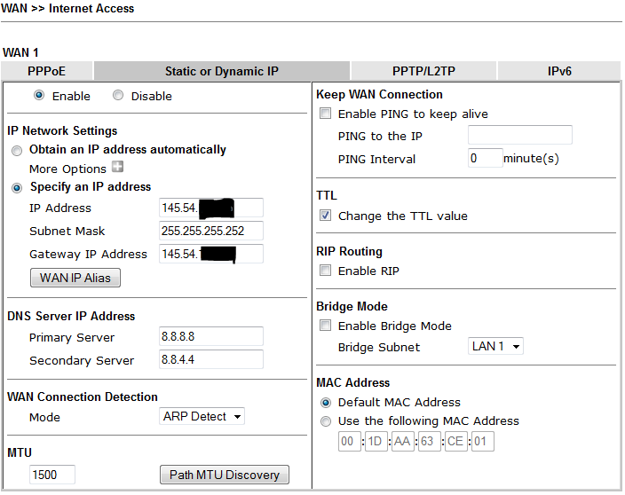IPOE KPN connection cisco 4331 with two local vlan does not route to  internet - Cisco Community