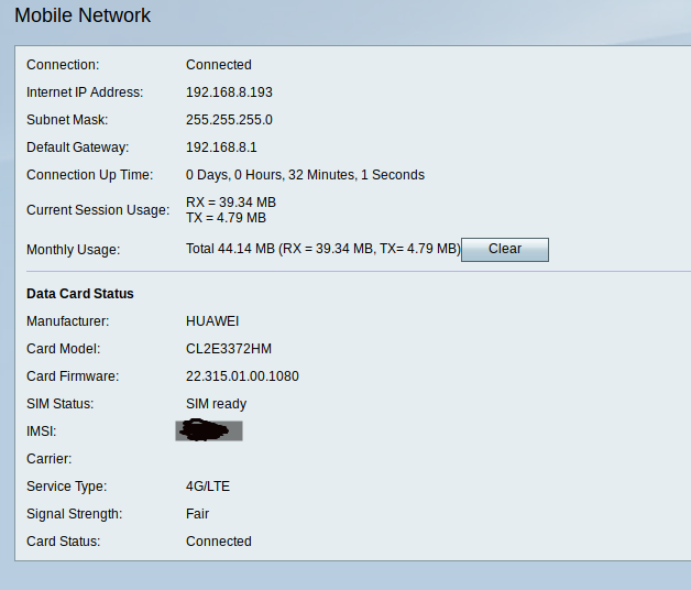 RV130 Mobile Network Dongle "Subnet conflicted, please modify VLAN 1 subnet  setting" - Cisco Community