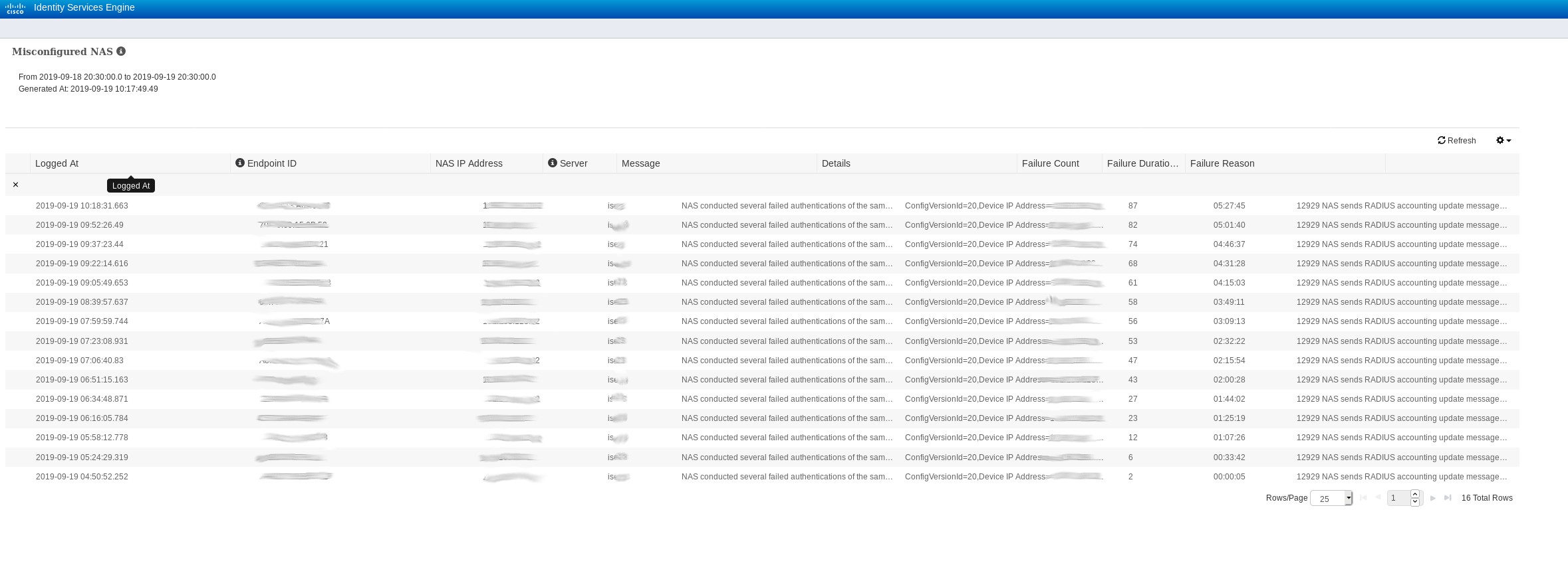 c9800 WLC sends RADIUS accounting update messages too frequently to ISE ...