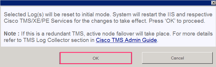 TMS Log Collector(バージョン15.5 以降) - Cisco Community