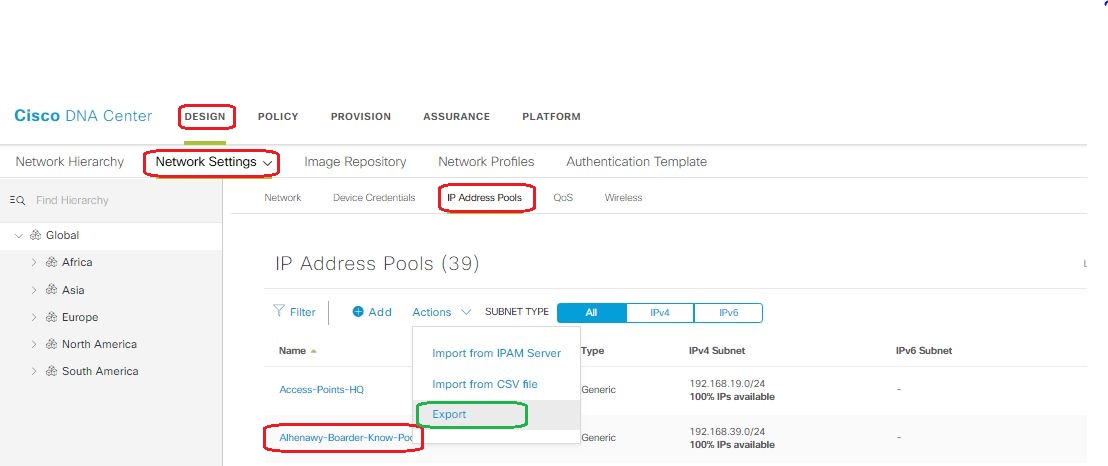 Cisco Digital Network Architecture Center Modules Design Modulepart3 Cisco Community