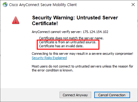 Solved: Anyconnect "Certificate Does Not Match The Server Name" - Cisco ...