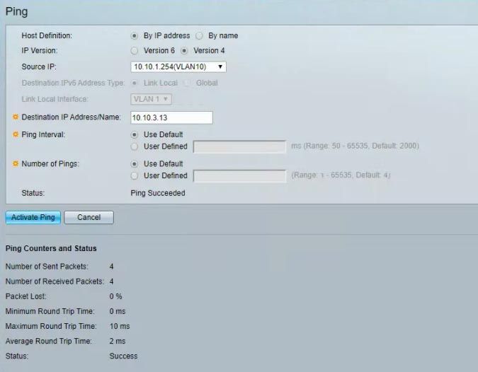 Ping from Vlan 10 to 30.jpg