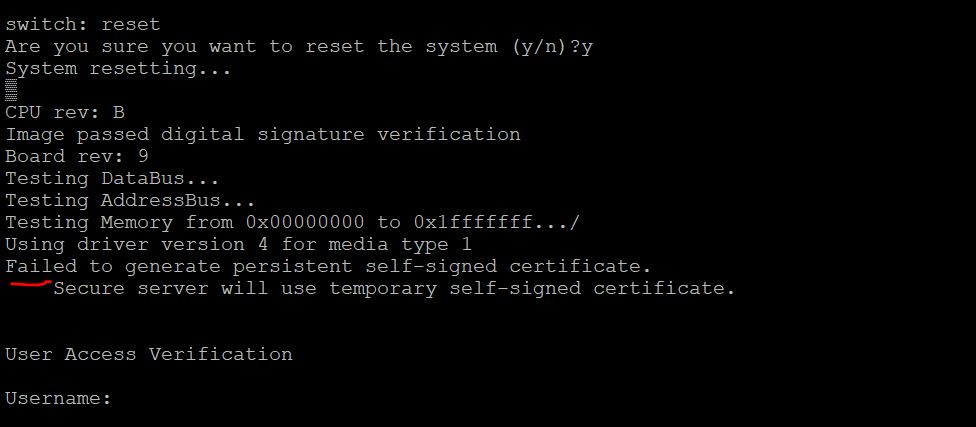 Solved: Cisco Catalyst 3560-CX Factory Reset? - Cisco Community