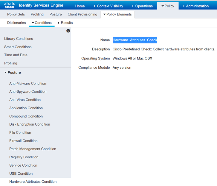 Cisco ISE - Hardwar attribute condition.png