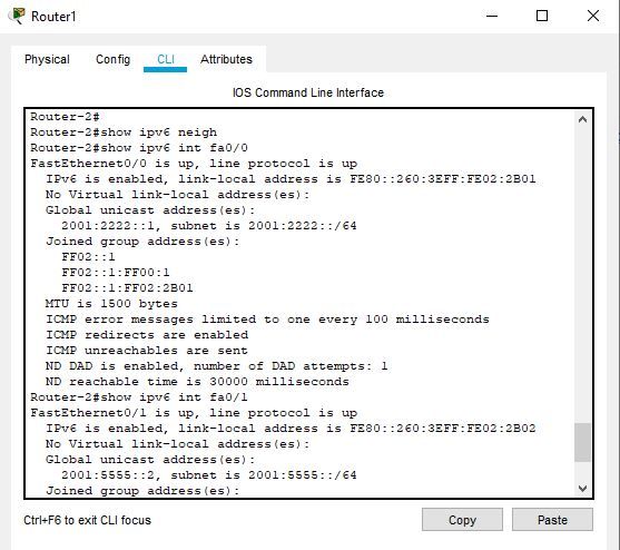 Unable To Ping Router From Pc With An Ipv6 Address In Cisco Packet Tracer Cisco Community