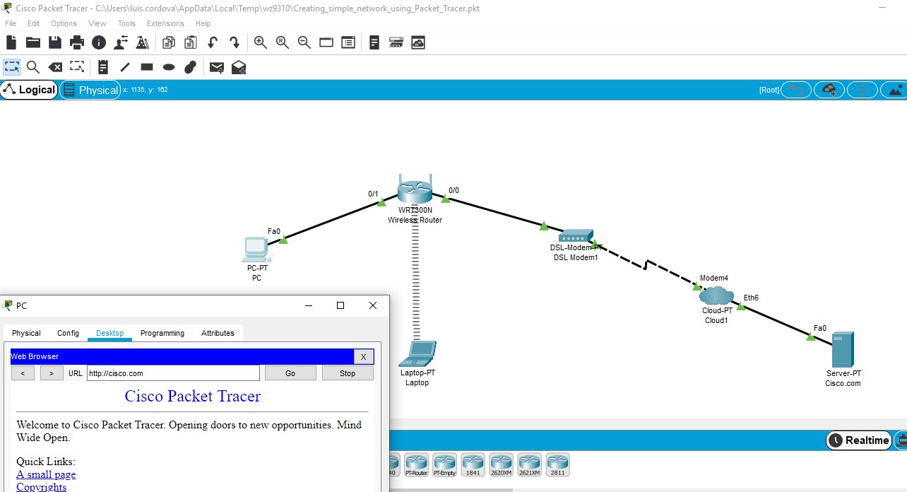 Packet Tracer Help. What am I Missing. New to Packet Tracer - Cisco  Community