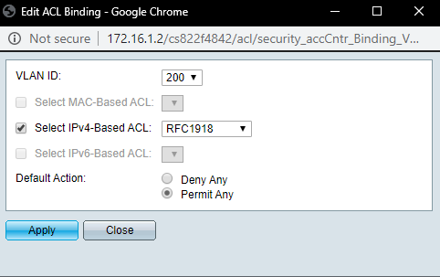 Solved: ACL And VLAN Interface Cisco SG300 - Cisco Community