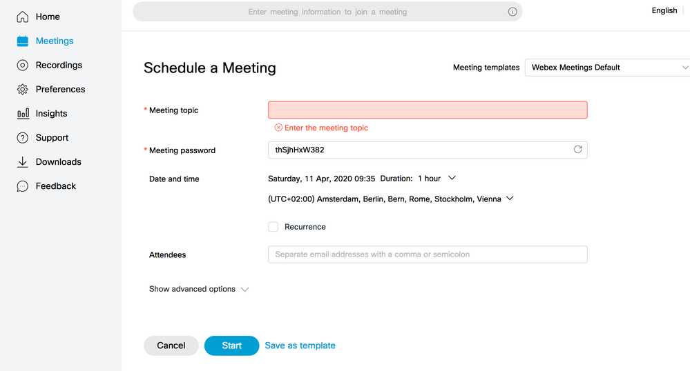 How Do I Create a Customized Invitation Email with Webex Meetings