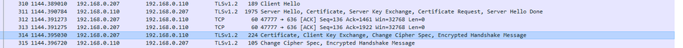 SSL handshake during LDAPS connection