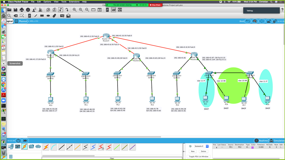 Solved: Add Subnets to Your Packet Tracer Network - Cisco Community
