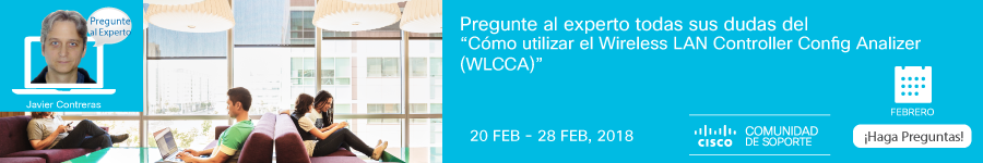 Pregunte la experto - Cómo utilizar WLCCA