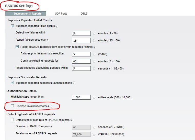 Wired dot1x failing from meraki switches with username Wired dot1x failing from meraki switches with username
