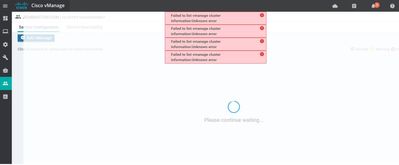 Failled to list vManage Cluster.jpg