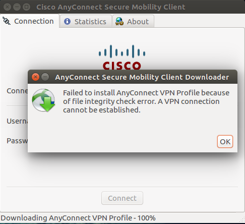 Cisco anyconnect vpn client installation problems free