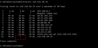 Tracert Cisco Community