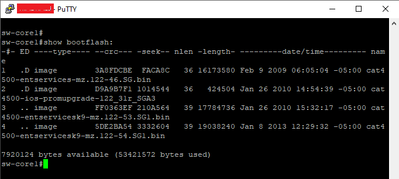 Figure 7: show bootflash: