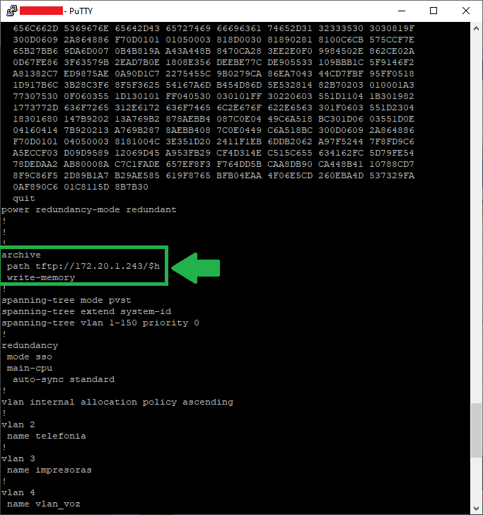 4500 Switch Loses Part Of Its Configuration On Reboot service Compress config Cisco Community