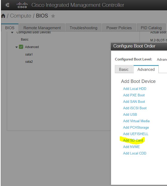 Solved UCS C240 M4 keeps booting into BIOS Cisco Community