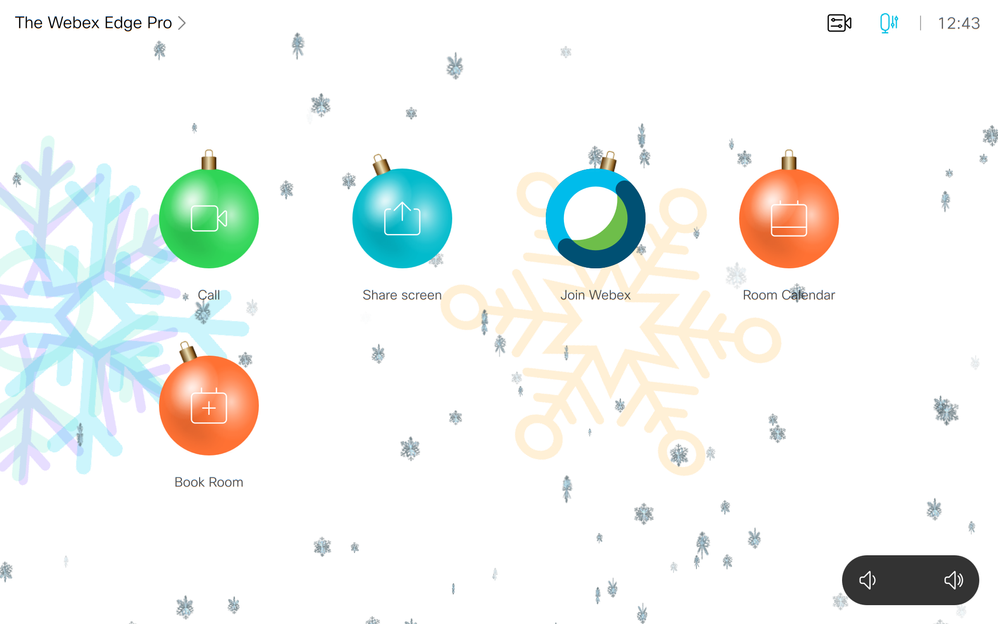 Re Happy Holidays from Webex! Spread the cheer with our Winter Theme