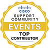 Cisco Support Community -Event Top Contributors