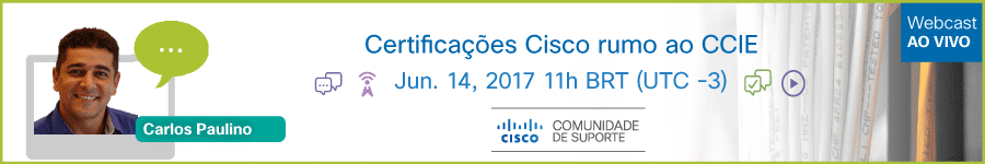 WebcastCertificao-Cisco