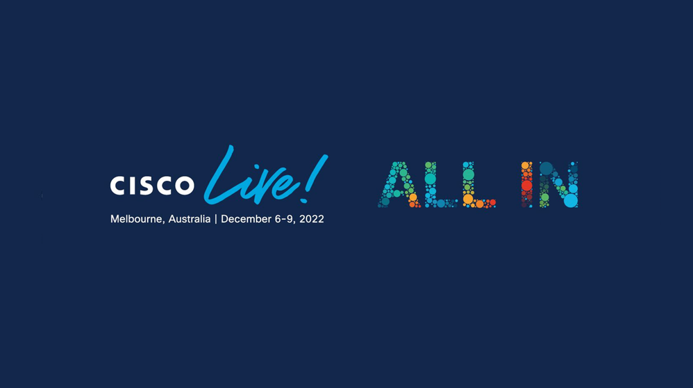 思科社区将参展 Cisco Live APJC 2022 盛大活动！
