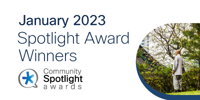 恭喜思科社区2023年1月 Spotlight 奖章获得者